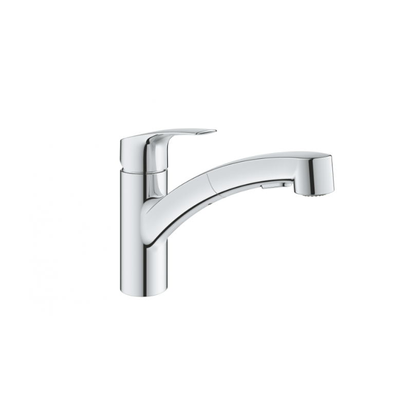 Смесител за кухня с издърпващ се чучур GROHE EUROSMART - цена: 279.00лв.